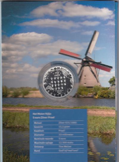 Beschrijving: 5 Euro WINDMILS ORIGIN.PACKACE